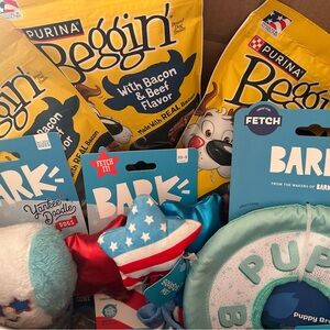 Beggin Strip and Bark Dog Toy Bundle